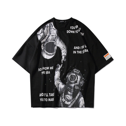 Astronaut Print T-Shirt