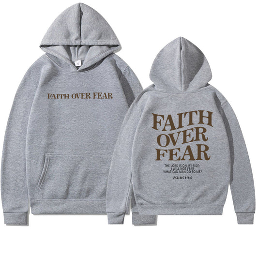 Faith Over Fear Hoodies